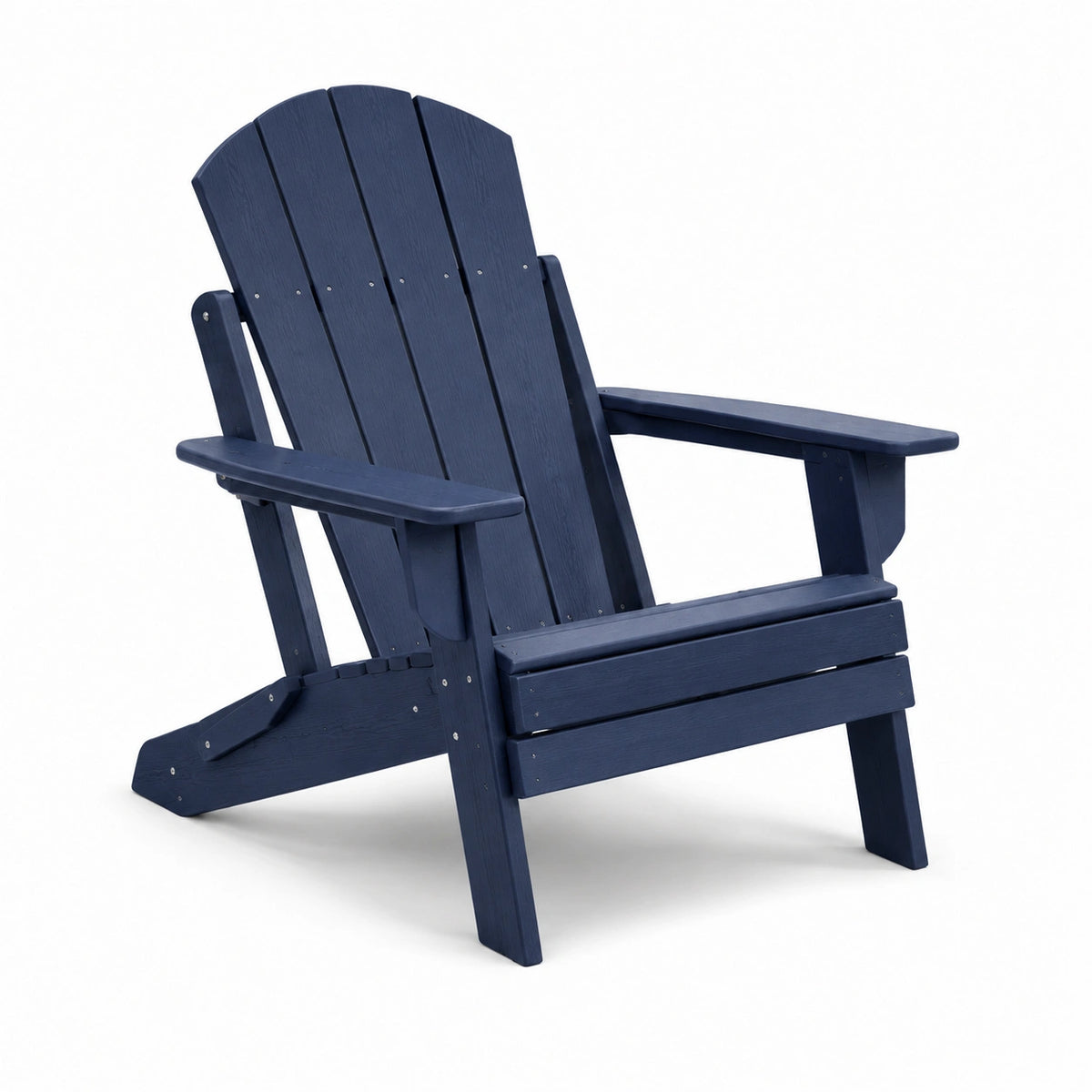 Sedia Adirondack in legno blu